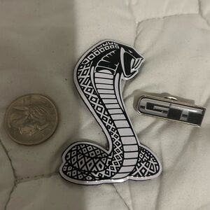 Cobra Mustang Magnet and GT Pin